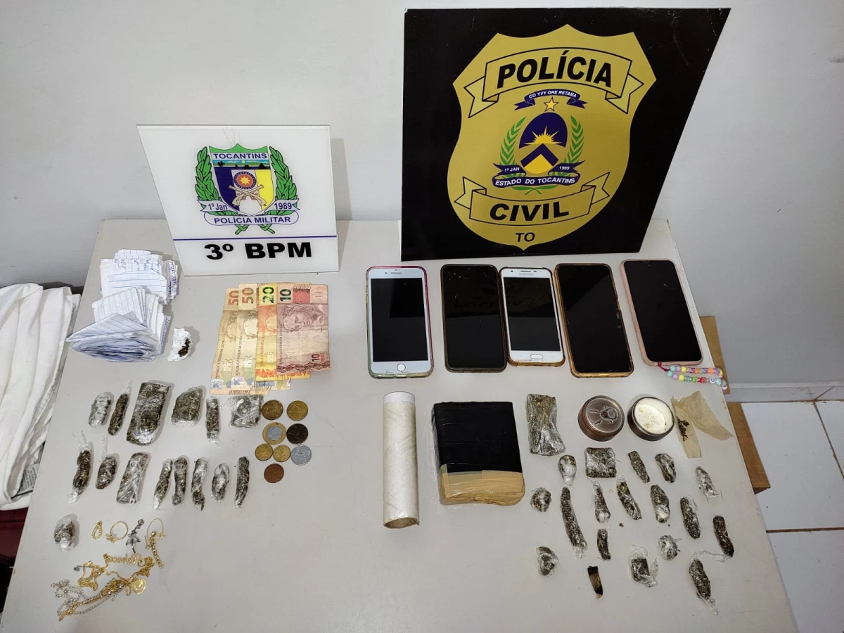 A O Policial Desarticula Grupo Suspeito De Traficar Drogas Em Pedro Afonso