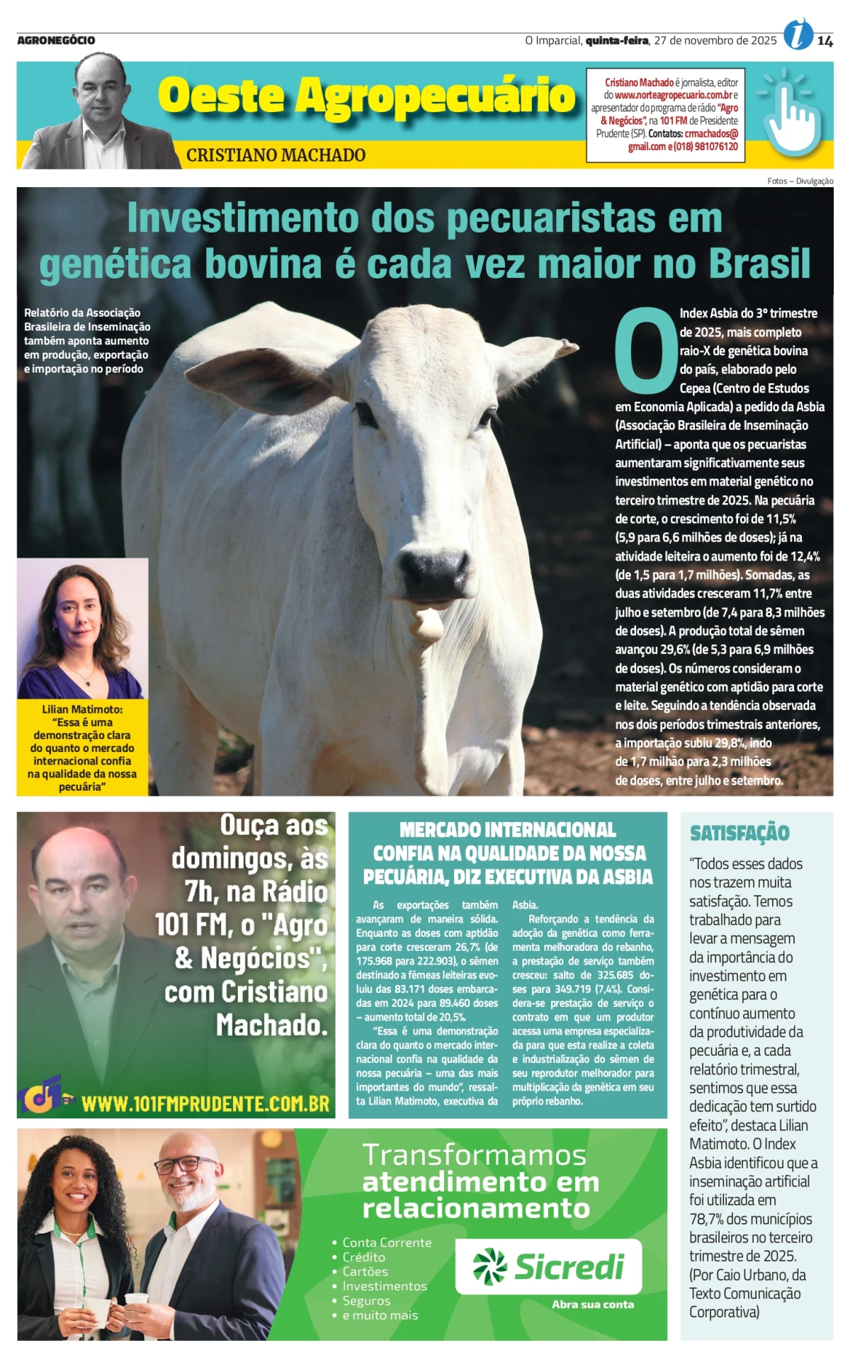 Oeste Agropecuário