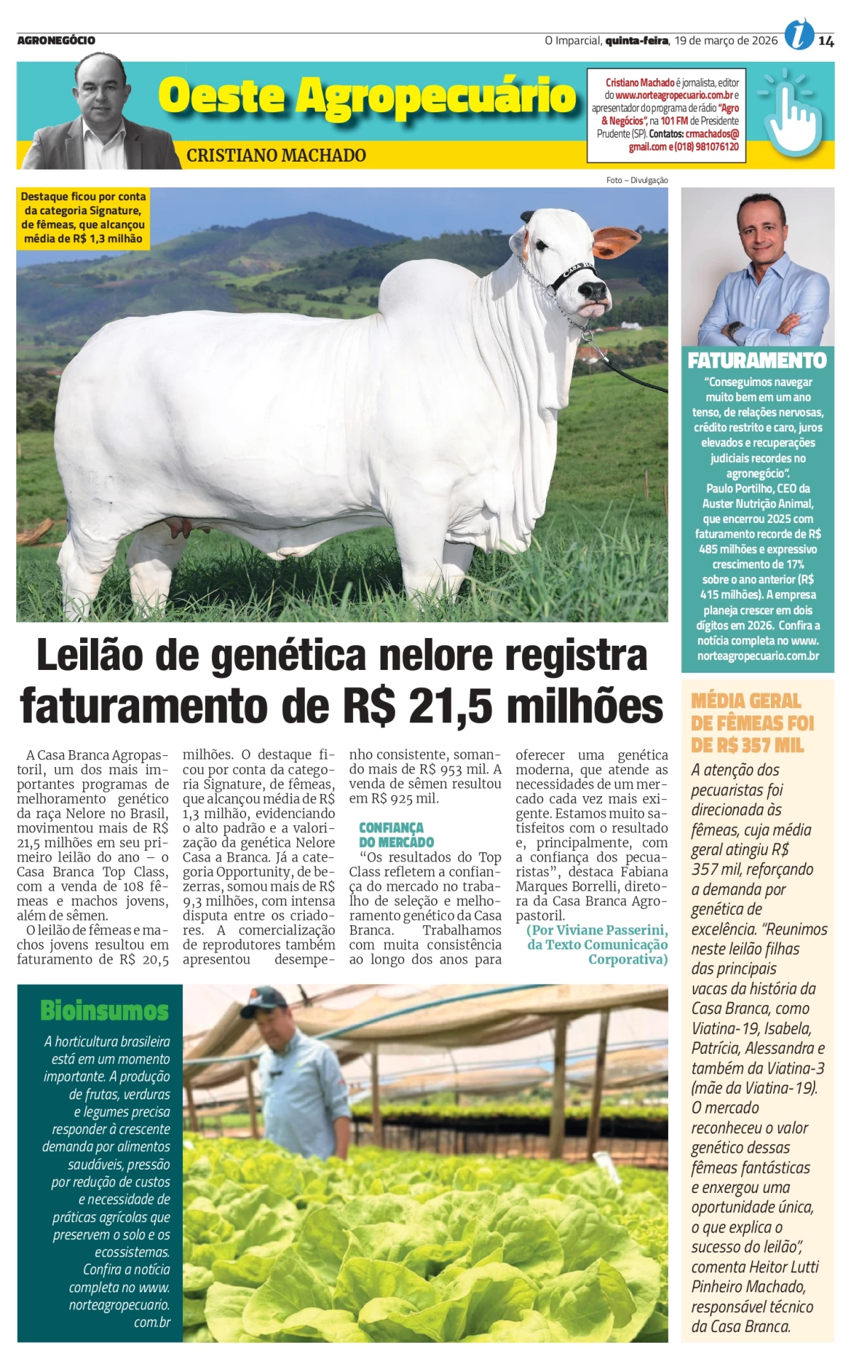 Oeste Agropecuário