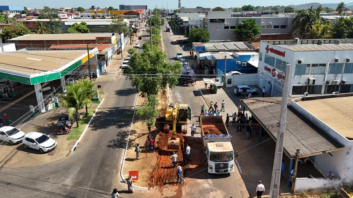 imagem da noticiaIniciada obra em avenida que deve resolver problemas no trânsito e melhorar acesso ao comércio de Taquaralto